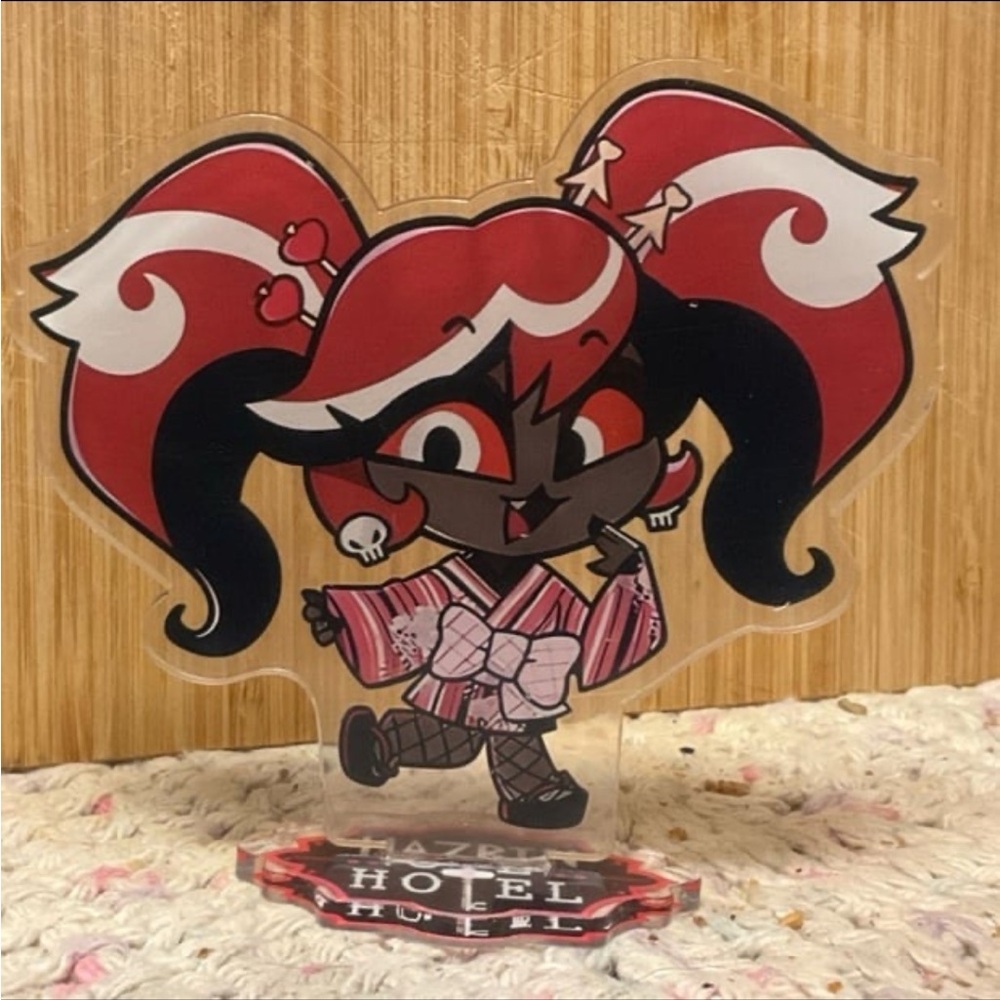 Hazbin Hotel Helluva Boss kimono Velvette chibi anime acrylic figure standee